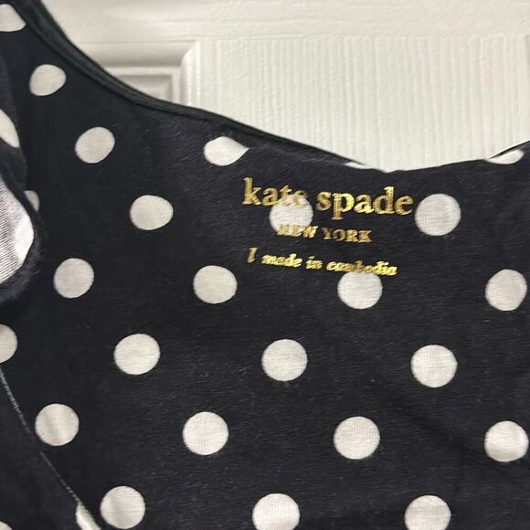 Kate Spade polka dot sleep shirt size large - Picture 2 of 4